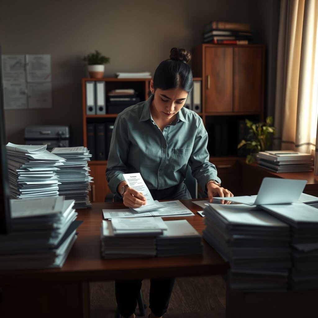 Como organizar os recibos e comprovantes de forma eficiente