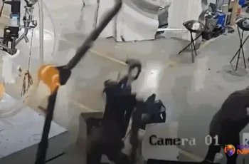Incidente Chocante: Robô se Descontrola em Fábrica e Surpreende Funcionários