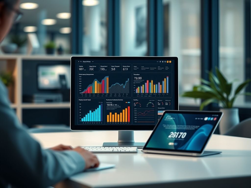 otimização de perfil de negócios
