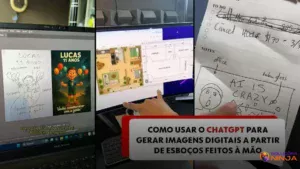 Como gerar imagens digitais a partir de esboços com IA