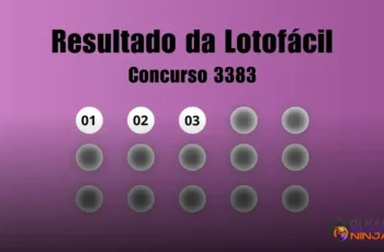 Resultados do sorteio da Lotofácil 3383: saiba mais aqui!